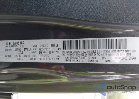 2018 Jeep Wrangler Jk Unlimited Sport S 4X4 z USA, uszkodzony, nr VIN 1C4BJWDG9JL896315